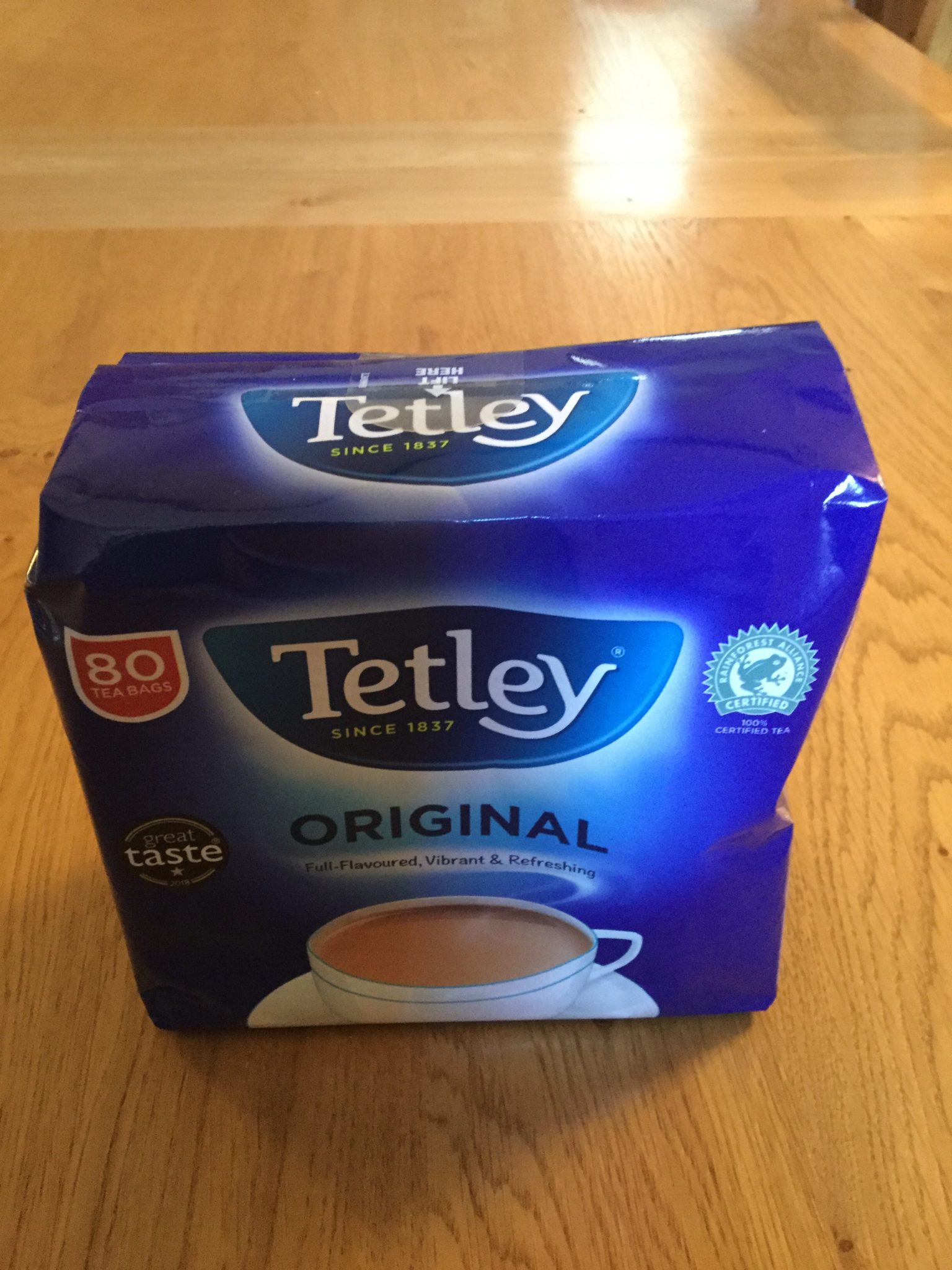 Tetley Tea, 80 Pack Cottage Fayre